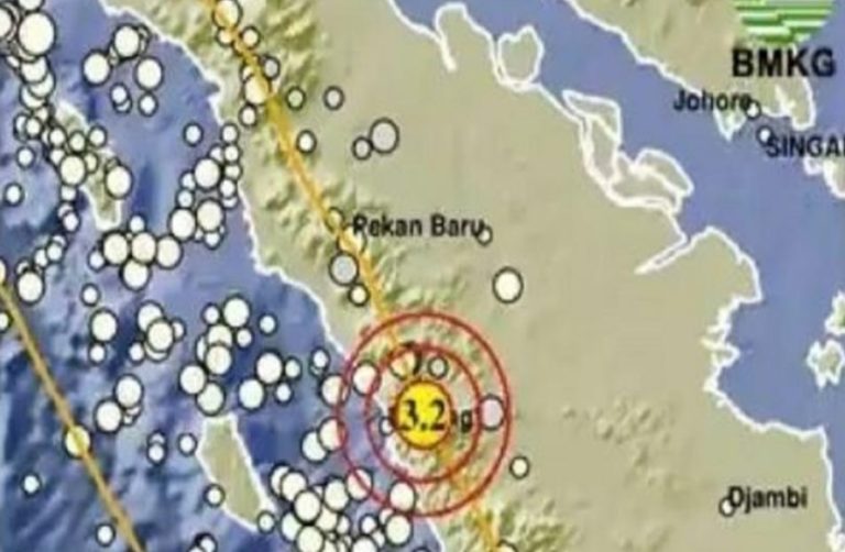 Solok Diguncang Gempa Ber-Magnitudo 3,2